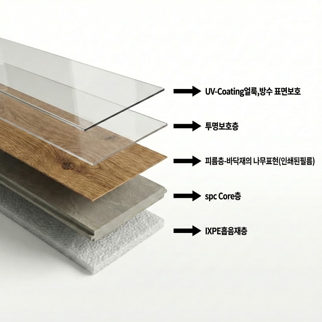 SPC 바닥재 구조